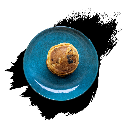 Banana & Blueberry American Protein Pancakes