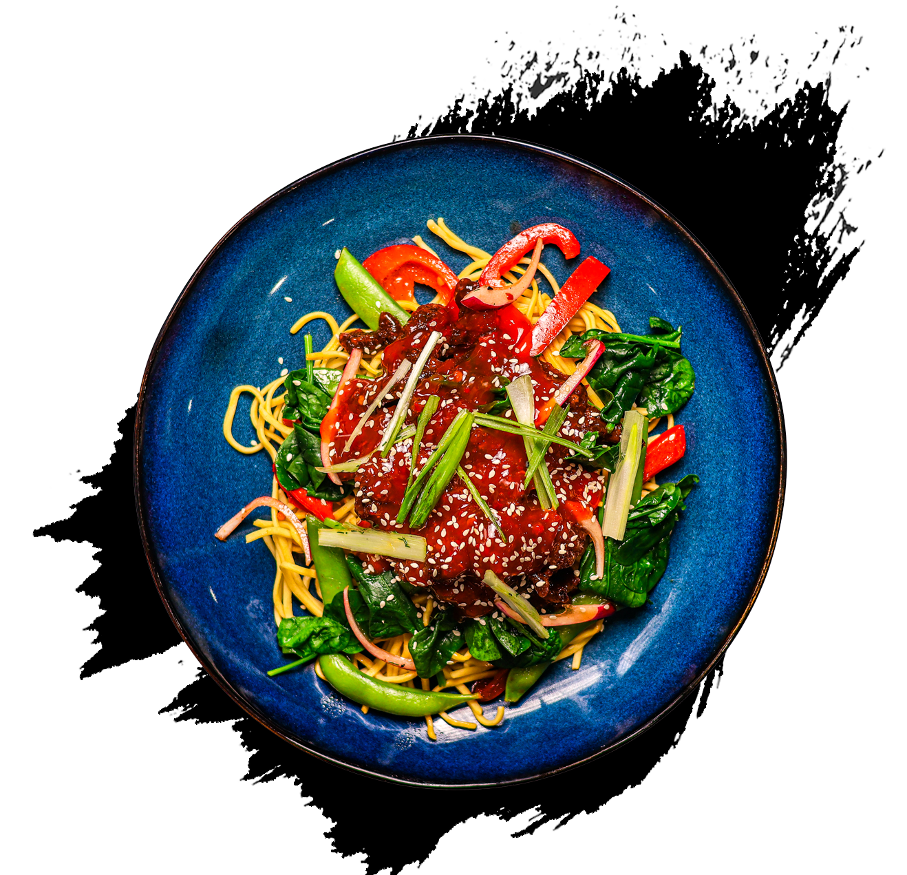 Crispy Sweet Chilli Beef Noodles