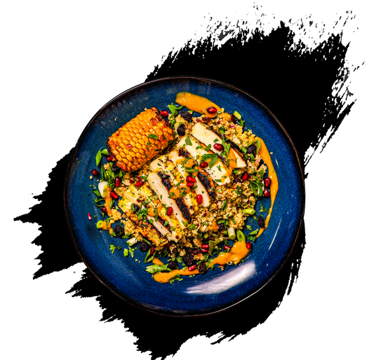 Grilled Mango Halloumi