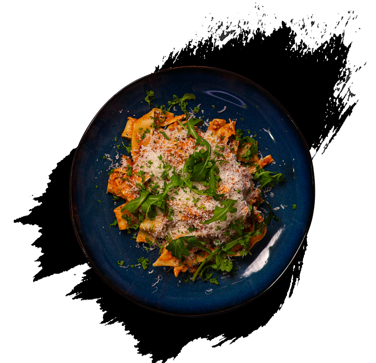 Creamy Sausage Pappardelle