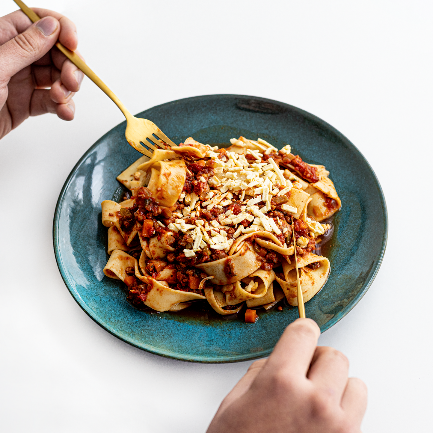 Meatless Beef Ragu Pappardelle