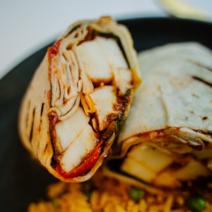 Halloumi Fajita Wrap