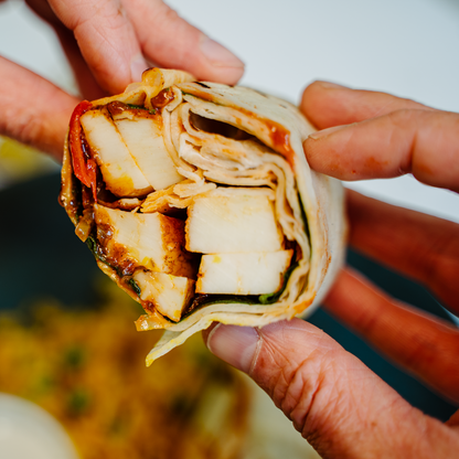 Halloumi Fajita Wrap