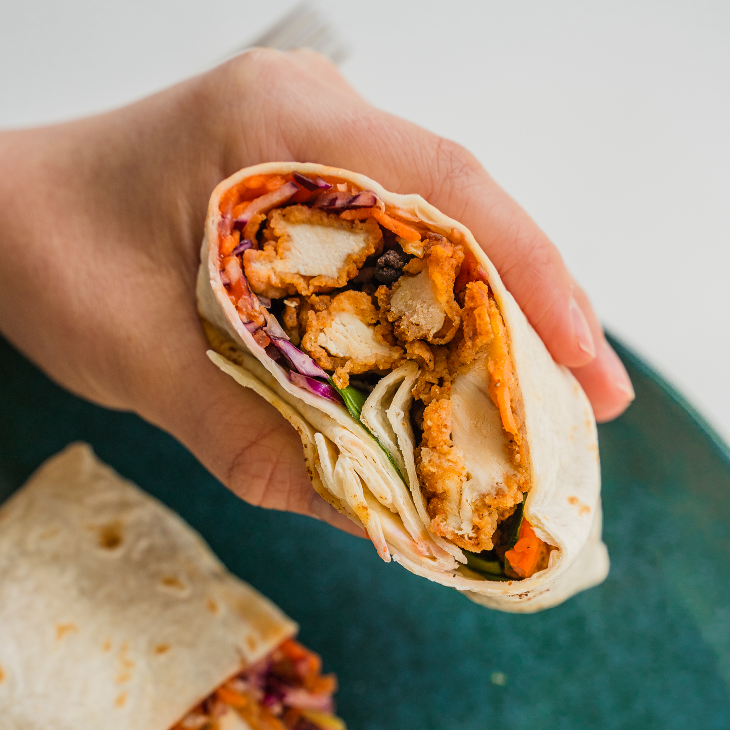 Southern Fried Chicken Wrap