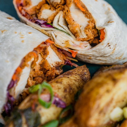 Southern Fried Chicken Wrap