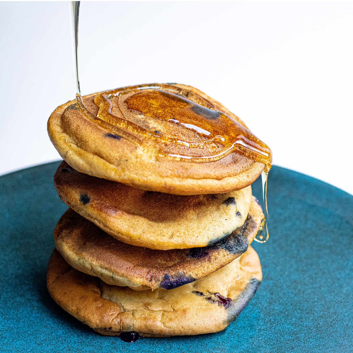 Banana & Blueberry American Protein Pancakes