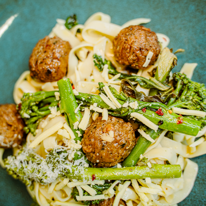 Italian Plant Sausage Tagliatelle