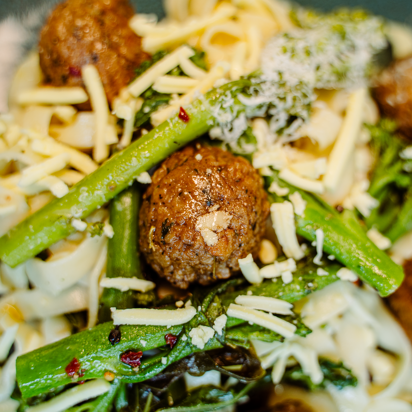 Italian Plant Sausage Tagliatelle