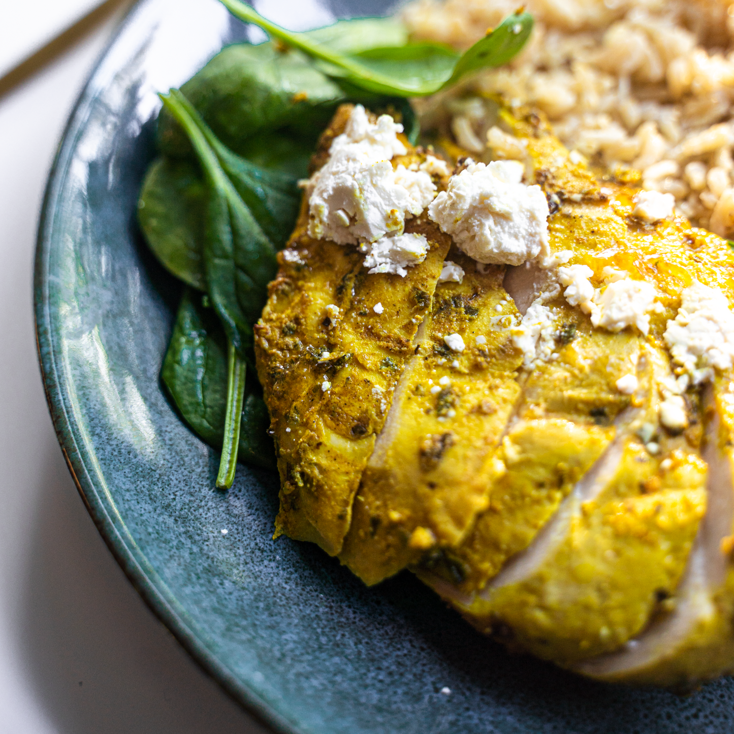 Greek Chicken Pilaf Bowl