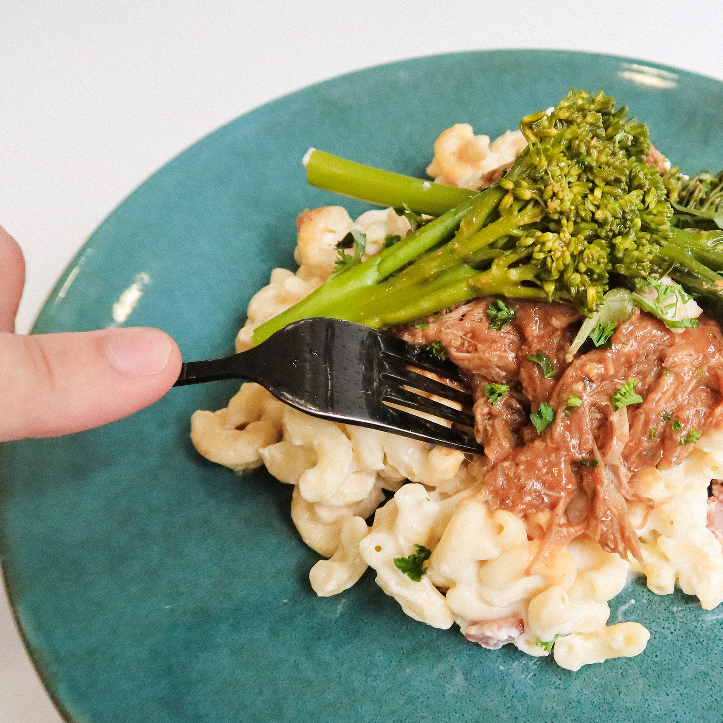 Pulled Pork Mac 'N' Cheese
