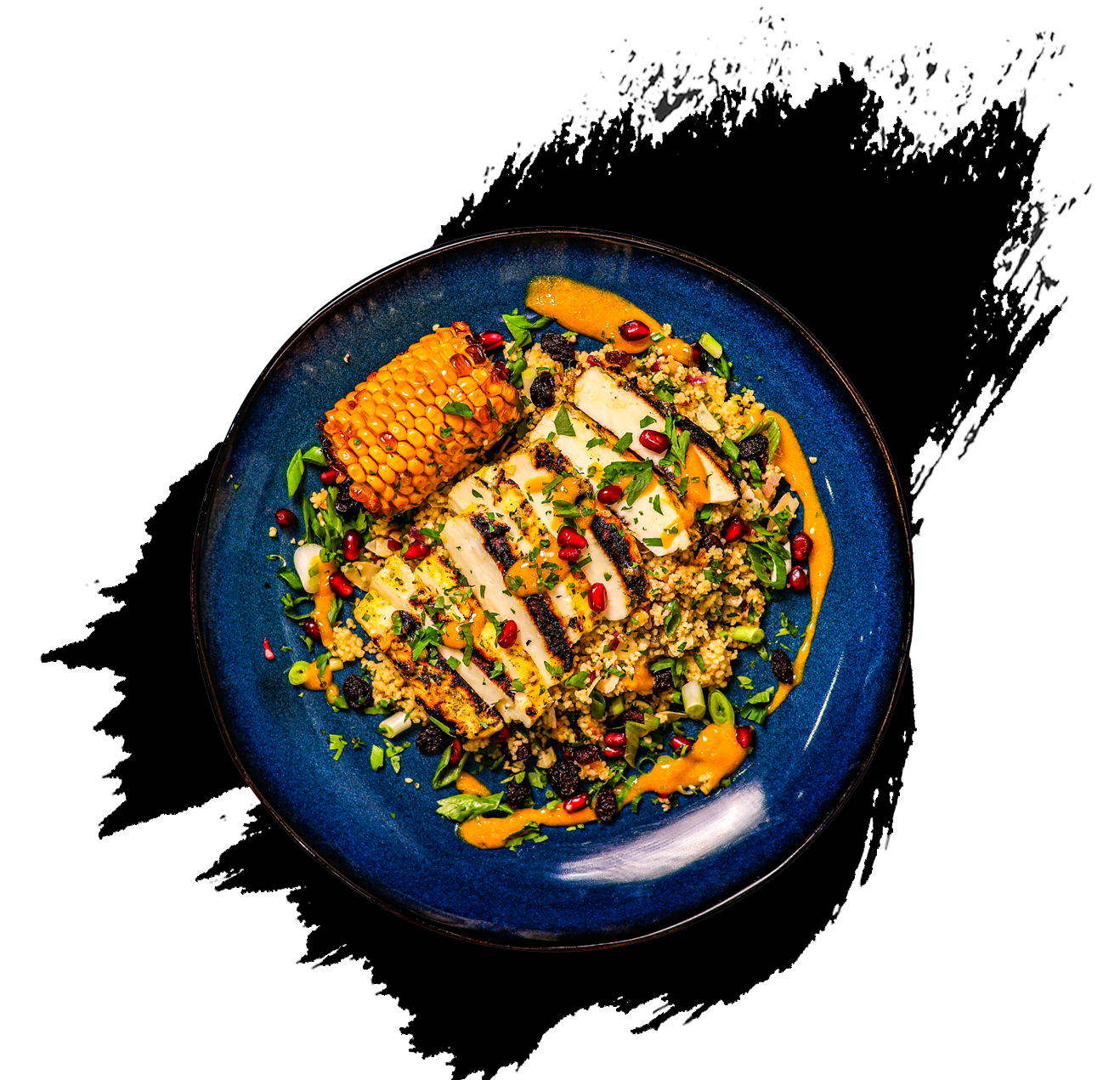 Grilled Mango Halloumi