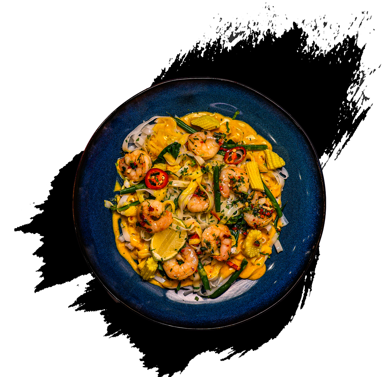 King Prawn Laksa Noodles
