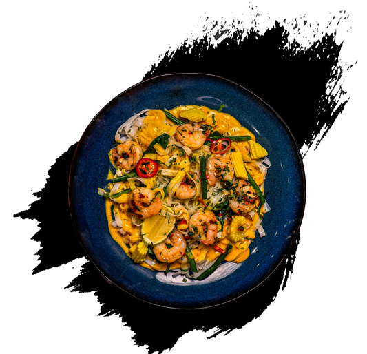 King Prawn Laksa Noodles