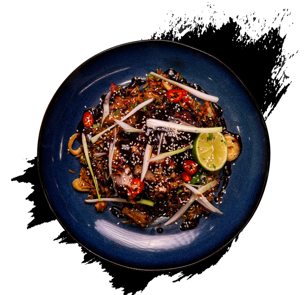 Shoy Chicken Thighs, Stir Fried Hawaiian Rice