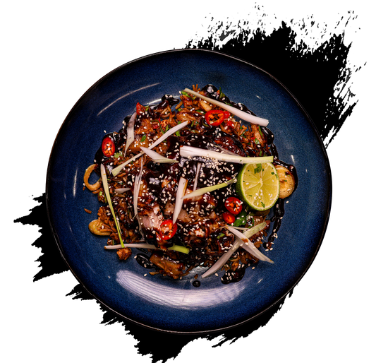 Shoy Chicken Thighs, Stir Fried Hawaiian Rice