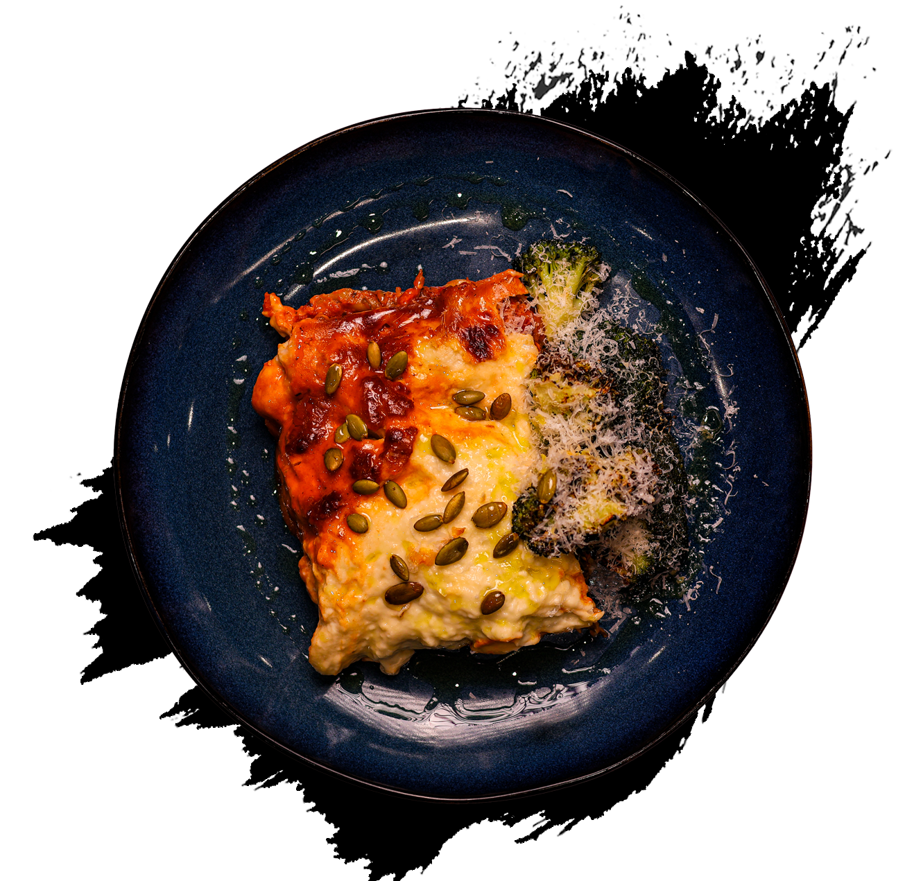 Roasted Red Pepper & Aubergine Lasagne